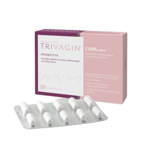 Trivagin Probiotyk dla kobiet suplement diety 20 kapsułek doustnych