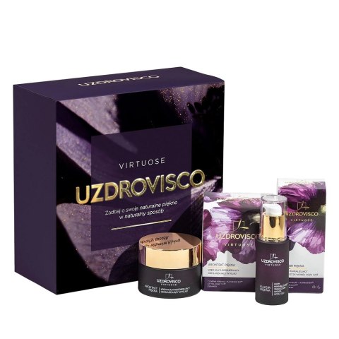 UZDROVISCO Virtuose zestaw krem multi-regenerujący 50ml + krem minimalizujący zmarszczki wokół oczu i ust 30ml