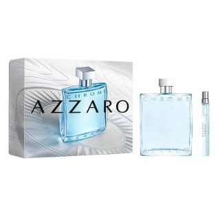 Azzaro Chrome zestaw woda toaletowa spray 200ml + miniatura wody toaletowej spray 10ml