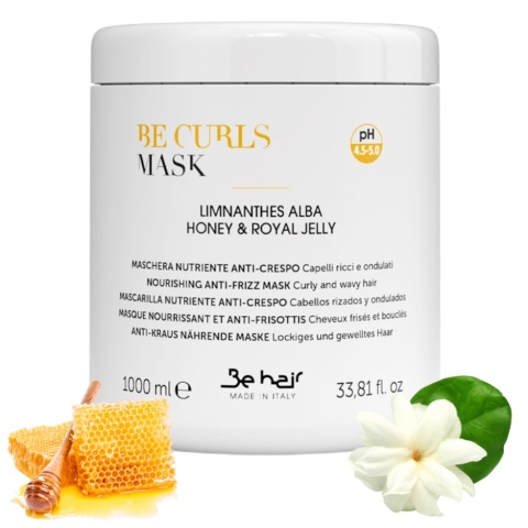 Be Hair Be Curls Maska Dyscyplinująca do Włosów Kręconych 1000ml