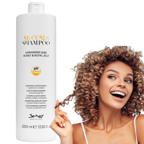 Be Hair Be Curls Szampon Dyscyplinujący do Włosów Kręconych 1000ml