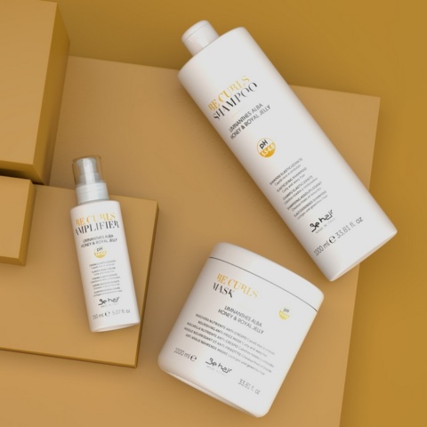 Be Hair Be Curls Szampon Dyscyplinujący do Włosów Kręconych 1000ml