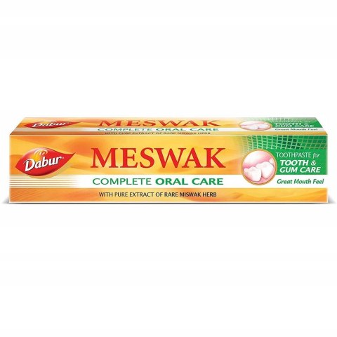 Dabur Meswak Complete Oral Care Toothpaste pasta do zębów bez fluoru 100g Dabur Meswak Complete Oral Care Toothpaste pasta do zębów bez fluoru 100g