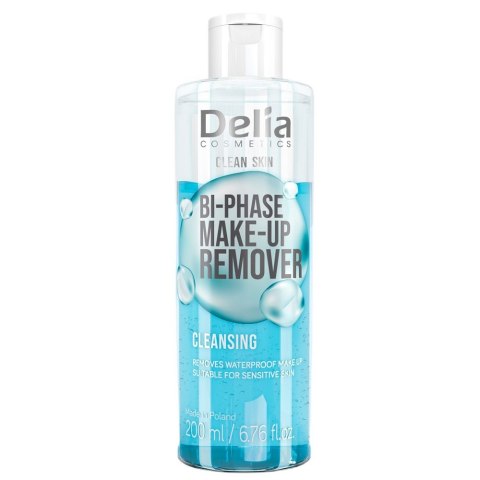 Delia Clean Skin dwufazowy płyn do demakijażu 200ml