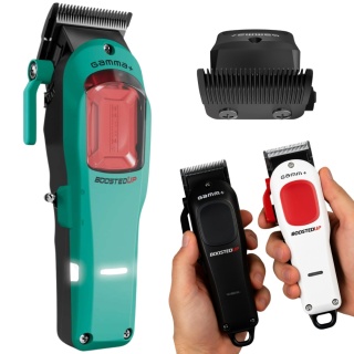Gamma Piu Boosted Up Maszynka do Strzyżenia Włosów 3 Wymienne Obudowy