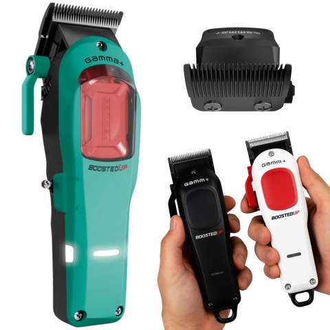 Gamma Piu Boosted Up Maszynka do Strzyżenia Włosów 3 Wymienne Obudowy