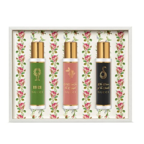 Gucci The Alchemist's Garden zestaw 1921 woda perfumowana spray 15ml + A Chant for the Nymph woda perfumowana spray 15ml + The Voice o
