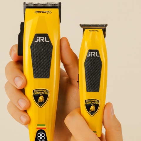 JRL Professional Lamborghini Diamante Maszynka + Trymer Żółty