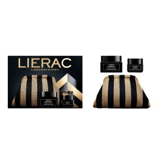 LIERAC Premium zestaw bogaty krem przeciwstarzeniowy 50ml + przeciwstarzeniowy krem pod oczy 20ml + kosmetyczka