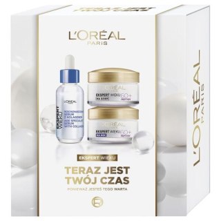 L'Oreal Paris Ekspert Wieku 60+ zestaw serum do twarzy 30ml + krem na dzień 50ml + krem na noc 50ml