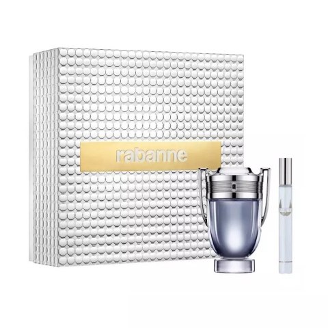 Paco Rabanne Invictus zestaw woda toaletowa spray 100ml + woda toaletowa spray 10ml Paco Rabanne Invictus zestaw woda toaletowa spray 100ml + woda toaletowa spray 10ml