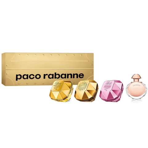 Paco Rabanne Travel Retail Exclusive zestaw Lady Million woda perfumowana 5ml + Lady Million Fabulous woda perfumowa 5ml + Lady Million Empir