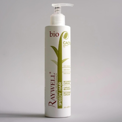 Raywell Bio Cactus Speedy Reconstructor Fluid Do Włosów z Olejkiem z Opuncji Figowej 250ml