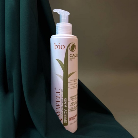 Raywell Bio Cactus Speedy Reconstructor Fluid Do Włosów z Olejkiem z Opuncji Figowej 250ml