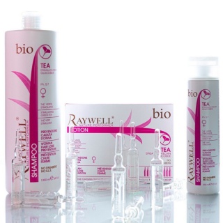 Raywell Bio Tea Ampułki Przeciw Wypadaniu Włosów 10x10ml
