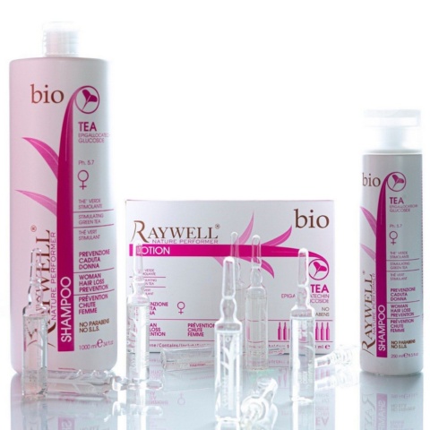 Raywell Bio Tea Ampułki Przeciw Wypadaniu Włosów 10x10ml