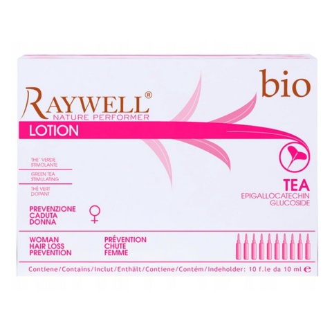Raywell Bio Tea Ampułki Przeciw Wypadaniu Włosów 10x10ml