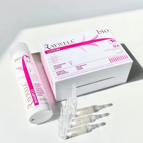 Raywell Bio Tea Ampułki Przeciw Wypadaniu Włosów 10x10ml