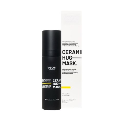 Veoli Botanica Ceramide Hug Mask ultraregenerująca maska ceramidowa z 3% kompleksem ceramidów 1% ekstraktem z wąkroty azjatyckiej i trehalozą 5