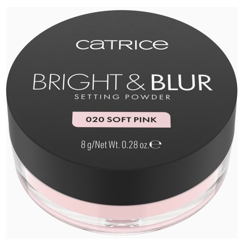 Catrice Bright & Blur Setting Powder puder utrwalający 020 Soft Pink 8g