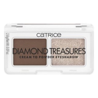 Catrice Diamond Treasures Cream to Powder Eyeshadow kremowo-pudrowy cień do powiek 010 Hazel Spark 2.8g