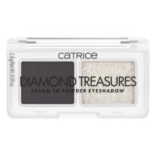 Catrice Diamond Treasures Cream to Powder Eyeshadow kremowo-pudrowy cień do powiek 030 Smokey Diamond 2.8g