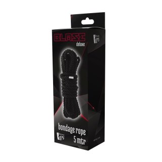 Dream Toys Blaze Deluxe Bondage Rope lina do krępowania Black 5m