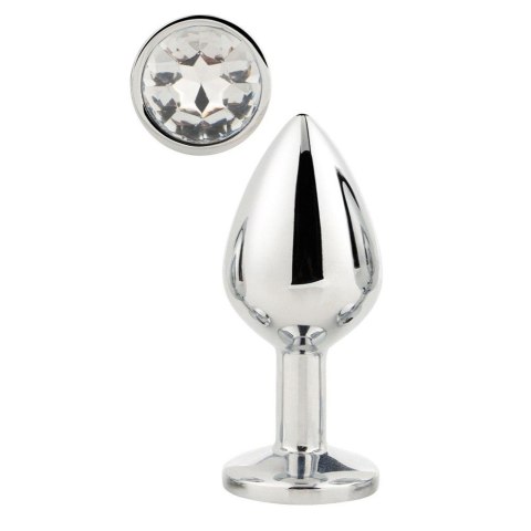 Dream Toys Gleaming Love Medium Silver Plug korek analny M
