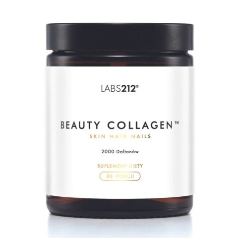 LABS212 Beauty Collagen Kolagen wspierający kondycję włosów skóry i paznokci suplement diety 75g