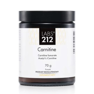 LABS212 Carnitine Acetyl -L-Carnitine keranityna suplement diety w proszku 70g