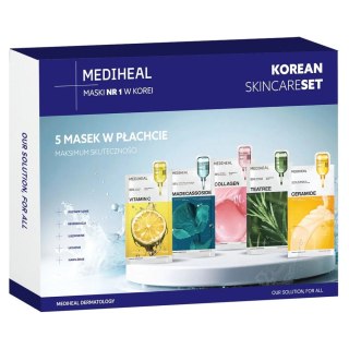 Mediheal Korean Skincare Set zestaw masek w płachcie 5x24ml