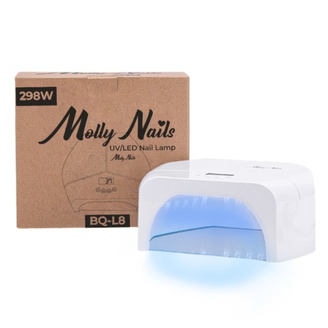 Molly Nails Lampa LED/UV do Paznokci BQ-L8 298W