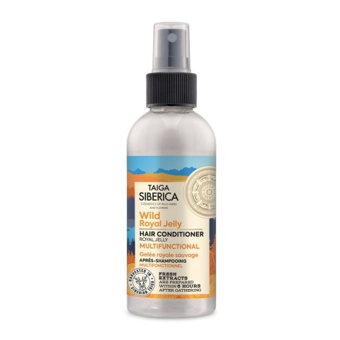 Natura Siberica Taiga Siberica Wild Royal Jelly multifunkcyjna odżywka do włosów w sprayu z mleczkiem pszczelim 170ml