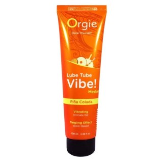 Orgie Lube Tube Vibe smakowy lubrykant na bazie wody Pina Colada 100ml