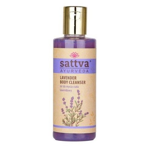 Sattva Body Cleanser żel do mycia ciała Lavender 210ml