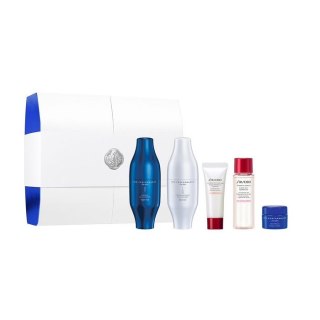 Shiseido Bio-Performance Skin Filler Deluxe zestaw serum do twarzy 2x30ml + pianka oczyszczająca do twarzy 15ml + lotion do twarzy 30ml +