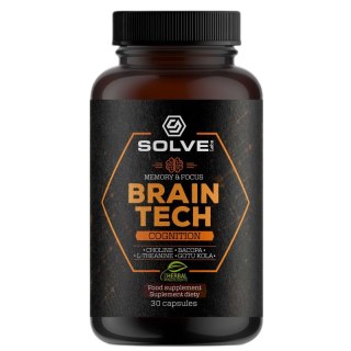 Solve Labs Brain Tech Memory & Focus suplement diety 30 kapsułek