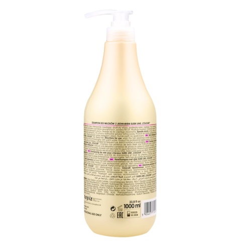 Stapiz Sleek Line Colour Szampon z Jedwabiem do Włosów Farbowanych 1000ml