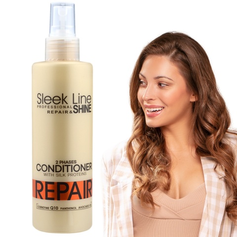 Stapiz Sleek Line Repair Odżywka Dwufazowa do Włosów Suchych i Zniszczonych 200ml