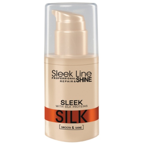 Stapiz Sleek Line Silk Odżywka Jedwabna do Włosów bez Spłukiwania 30ml