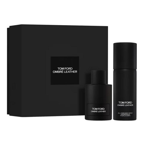 Tom Ford Ombre Leather zestaw woda perfumowana spray 100ml + mgiełka do ciała 150ml