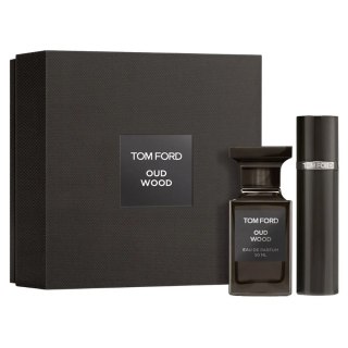 Tom Ford Oud Wood zestaw woda perfumowana spray 50ml + woda perfumowana spray 10ml