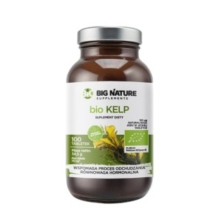 Big Nature Bio Kelp suplement diety 100 tabletek