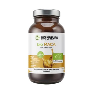 Big Nature Bio Maca suplement diety 150 tabletek