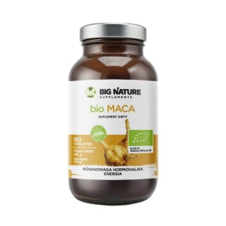 Big Nature Bio Maca suplement diety 90 tabletek