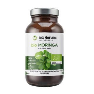 Big Nature Bio Moringa suplement diety 150 tabletek