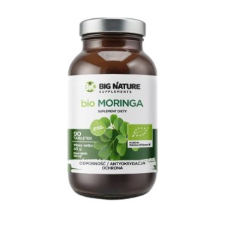 Big Nature Bio Moringa suplement diety 90 tabletek