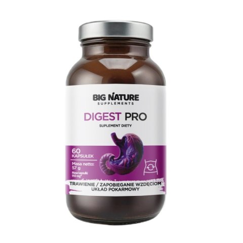 Big Nature Digest Pro suplement diety 60 kapsułek