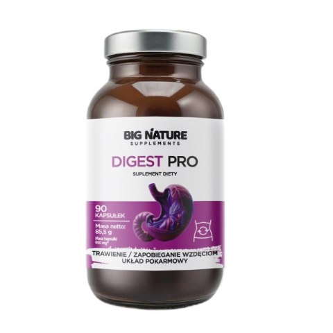 Big Nature Digest Pro suplement diety 90 kapsułek