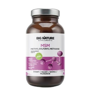 Big Nature MSM suplement diety 150 tabletek